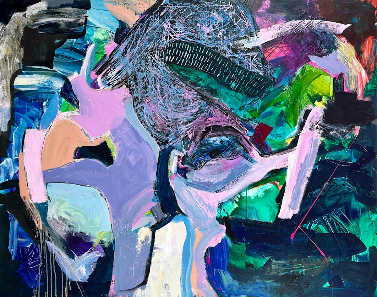 Combing The Snakes In His Head by Jay Petrow 