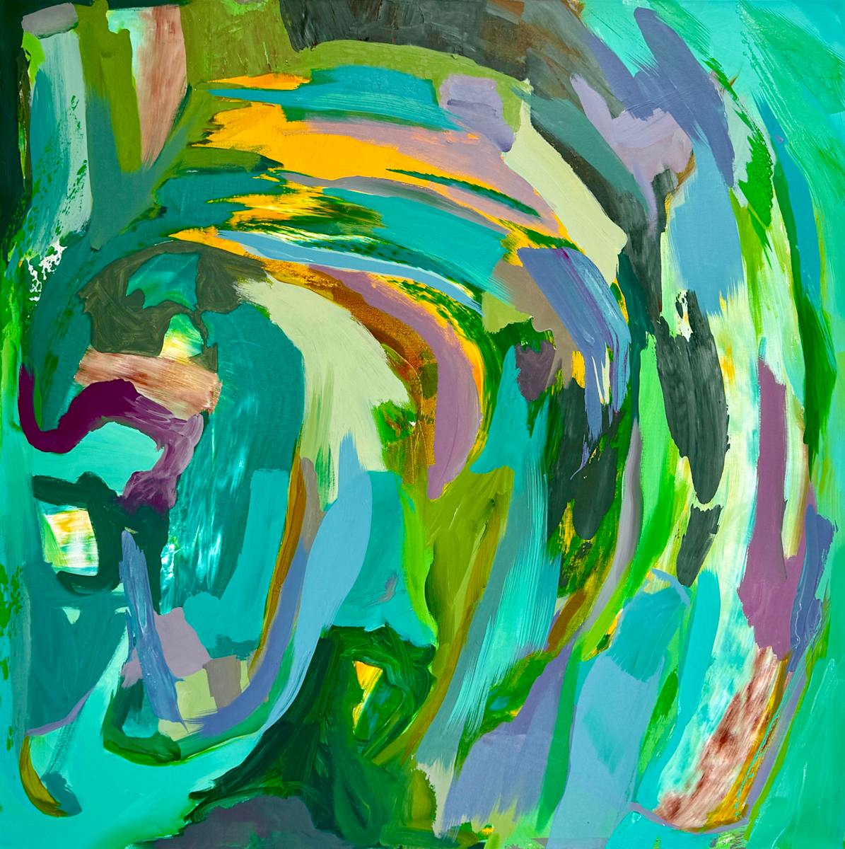 Green Swirl by Jay Petrow 