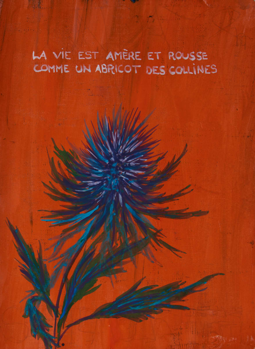 Study for Thistle Panel - Paris 