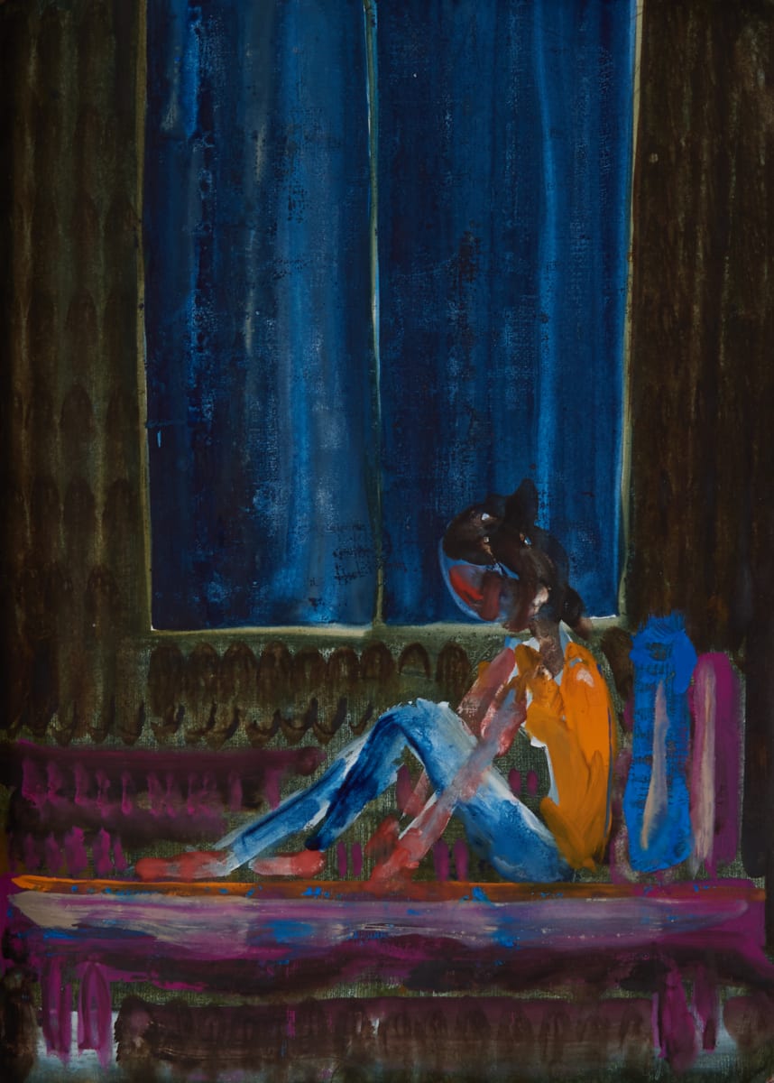 A Woman's pain - Inspired by František Kupka - For Zoé 