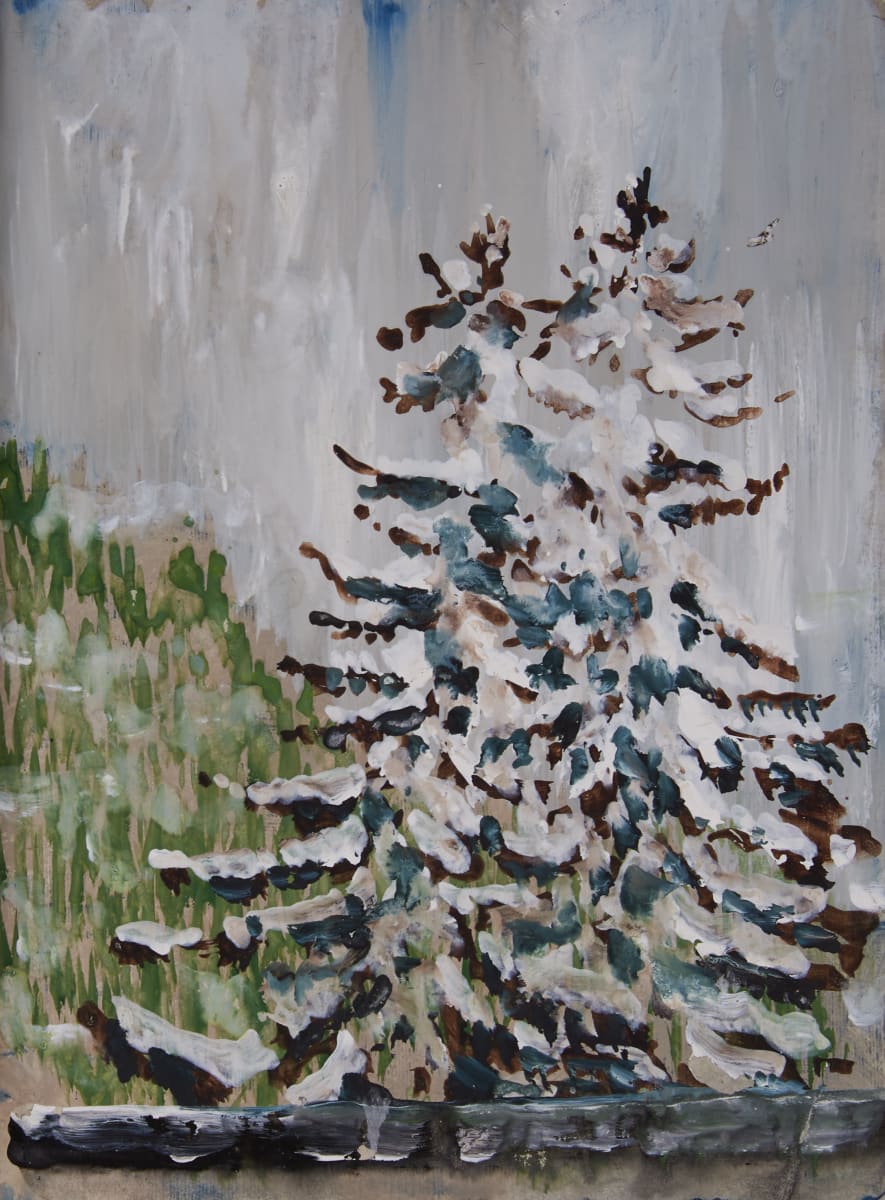 DRIZZLE ON THE PINE TREES - Megève 