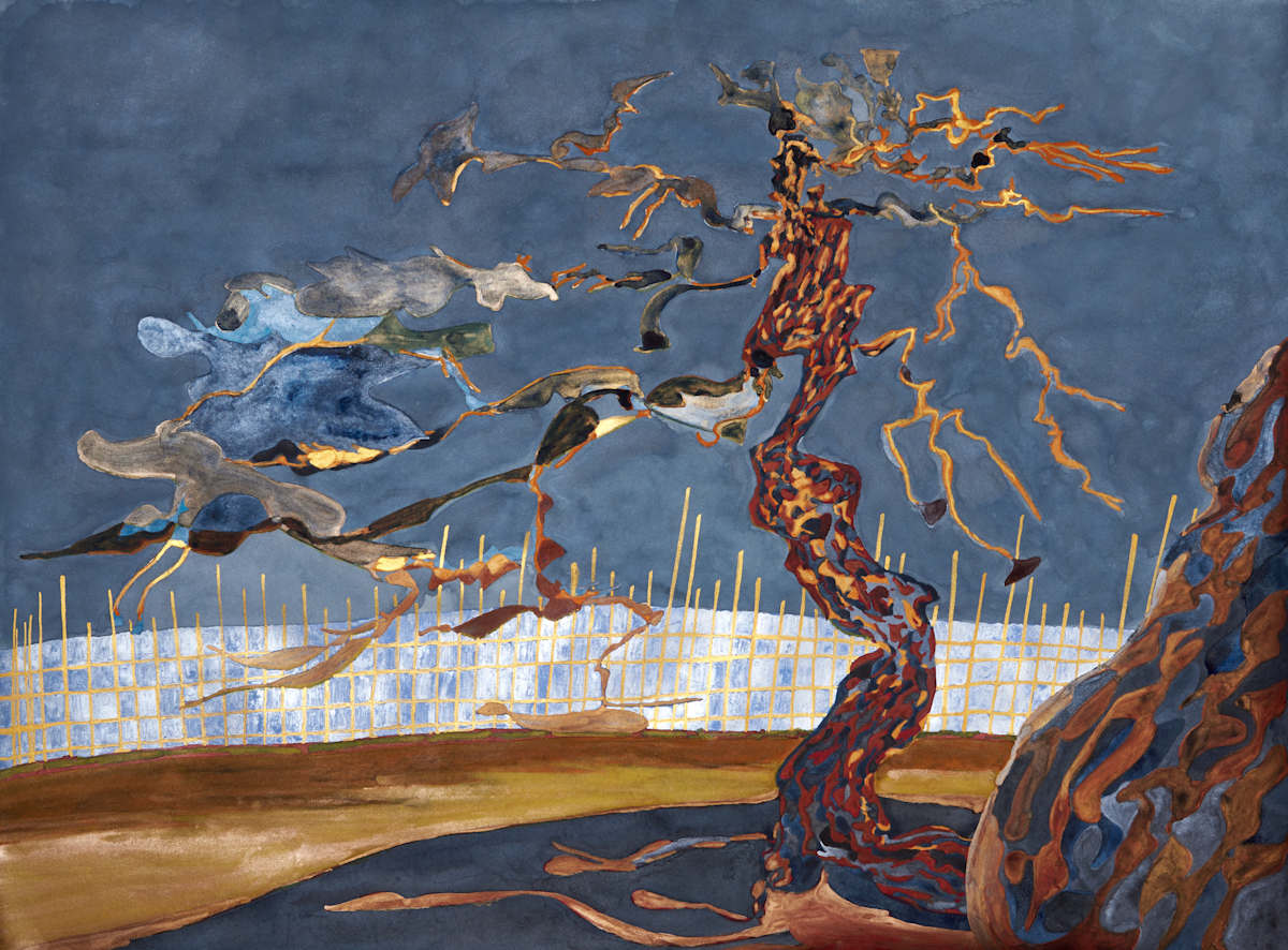 Maruyama twin pines by Ghislain Pfersdorff, Image 1.
