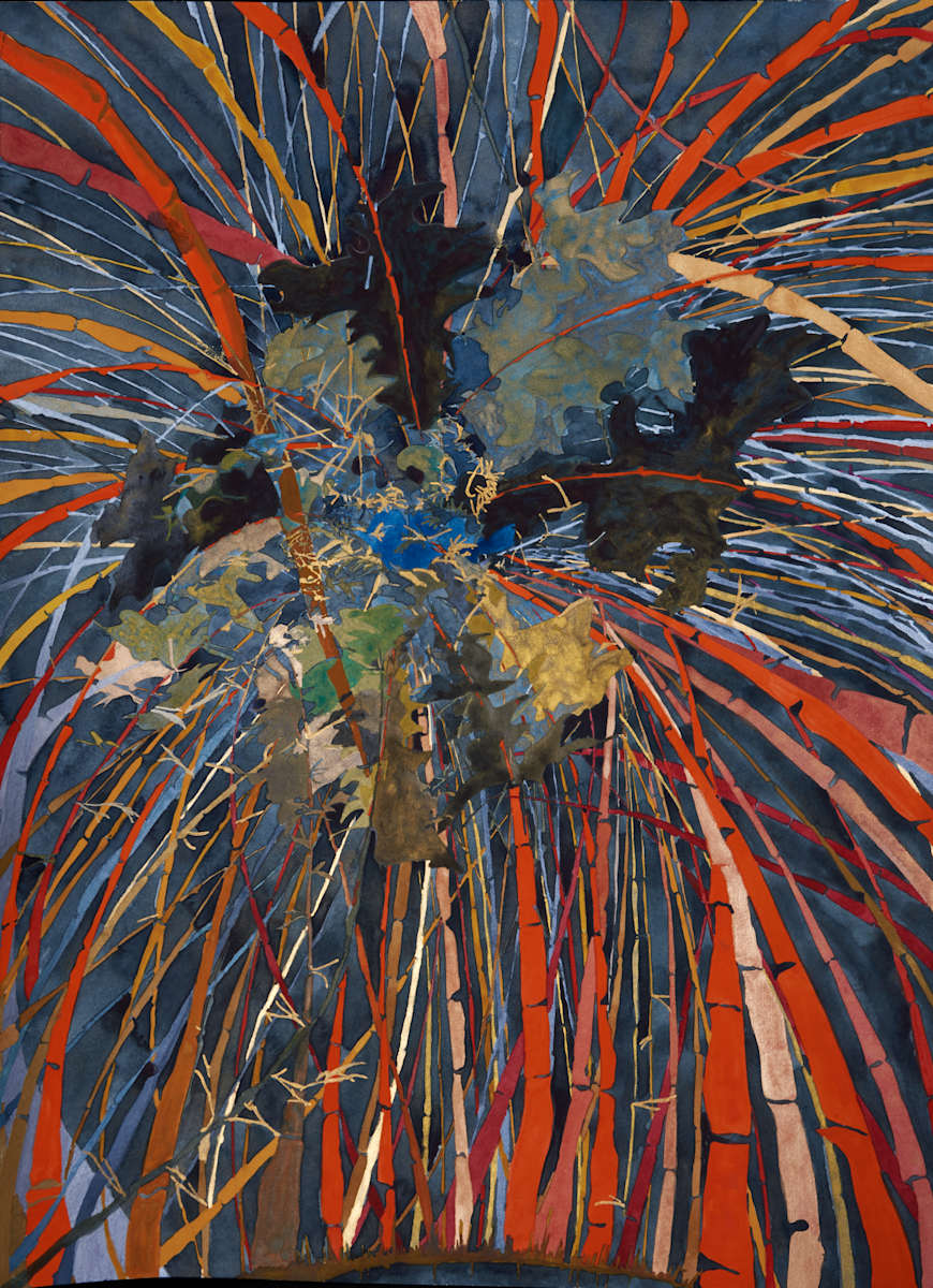 Arashiyama sunrise bamboos by Ghislain Pfersdorff 