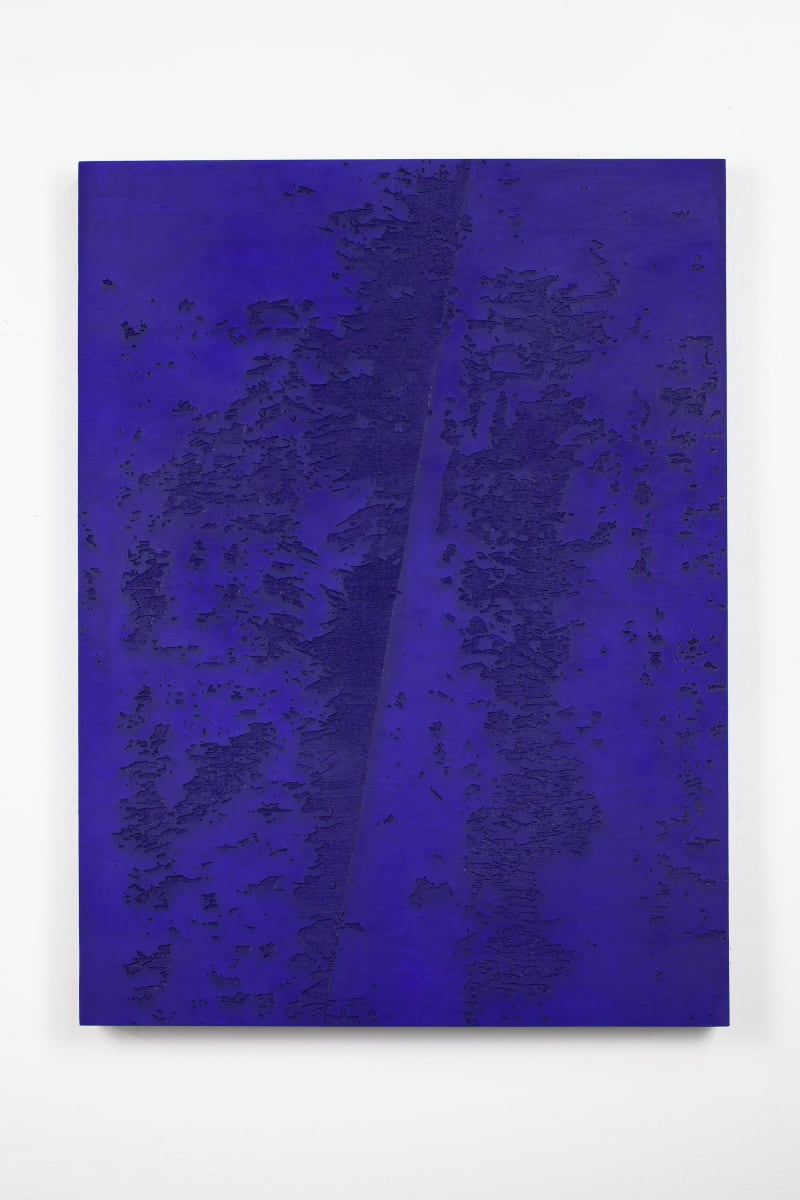 Black and Blue Debris by Joyce Billet 