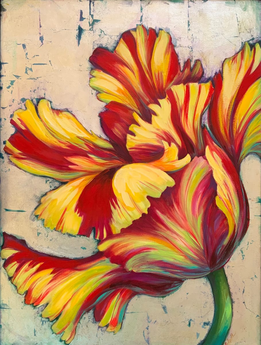 Parrot Tulip by Charlotte Slade Decker 