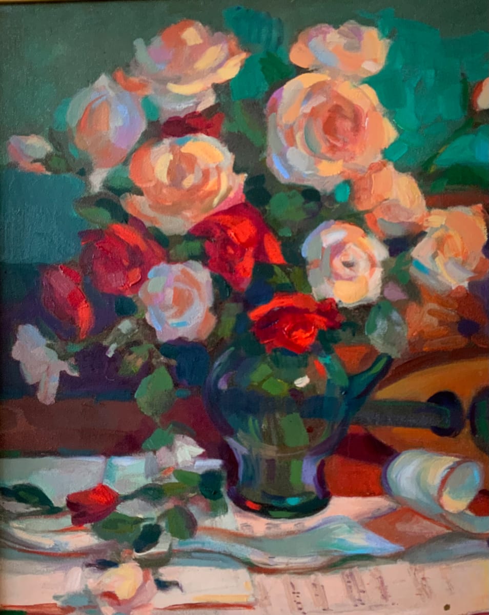 Musical Roses by Charlotte Slade Decker 