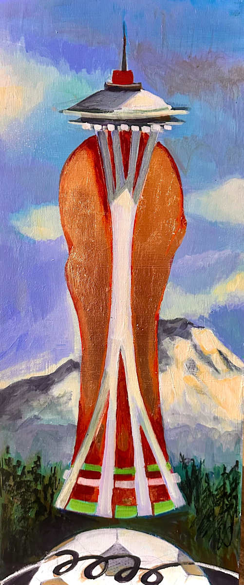 Seattle World Cup by Charlotte Slade Decker, Image 1.