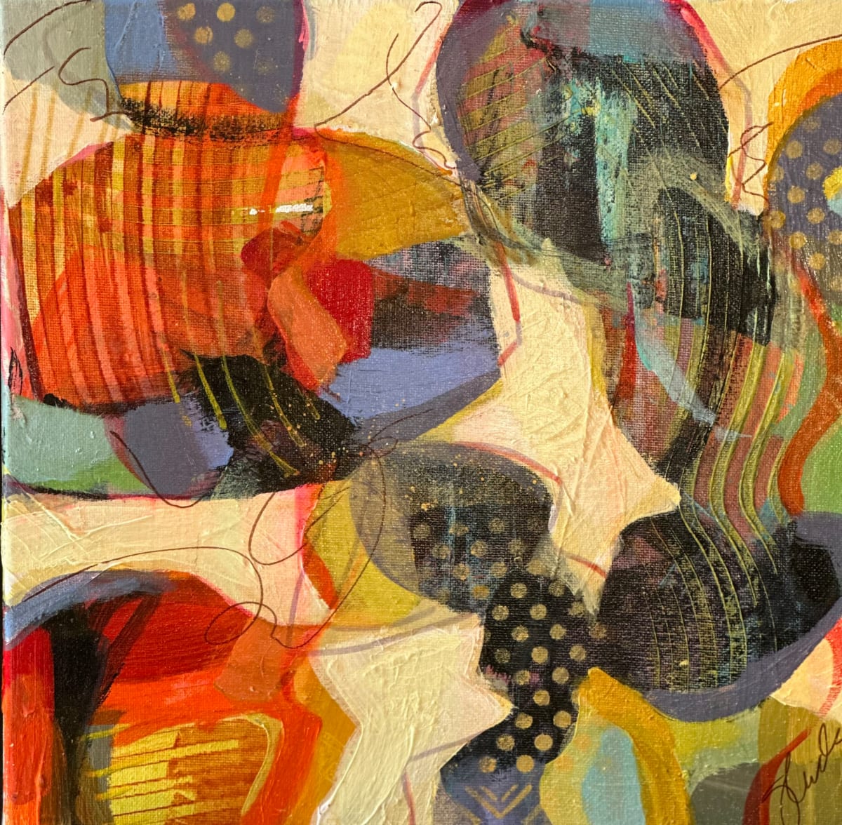 R & B 5 by Charlotte Slade Decker, Image 1.