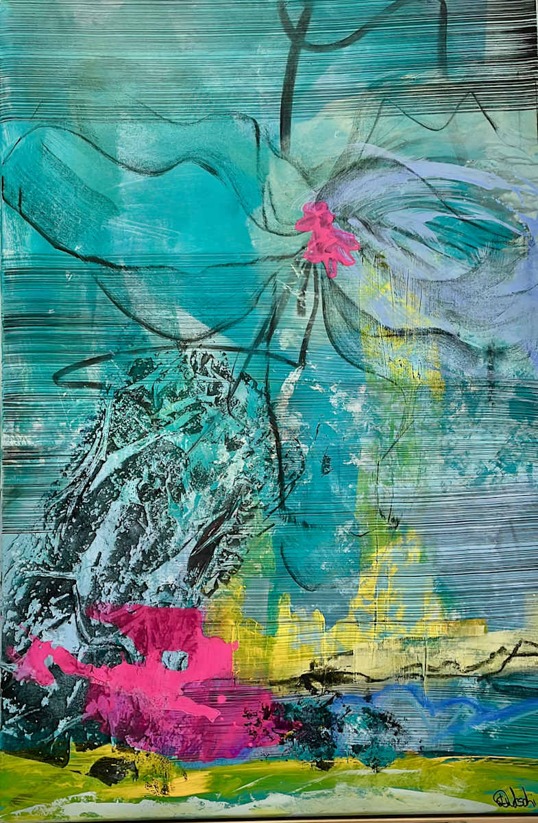 Geheimnisvolle Blüte by Dietschi Art 
