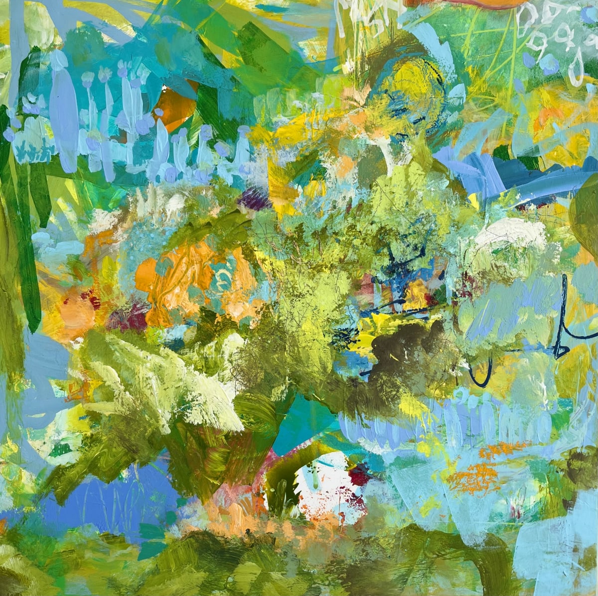 Frühling im Garten by  Dietschi Art 