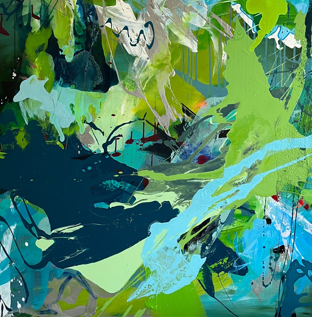 Green Lagoon by CLAUDIA DIETSCHI, Image 4.