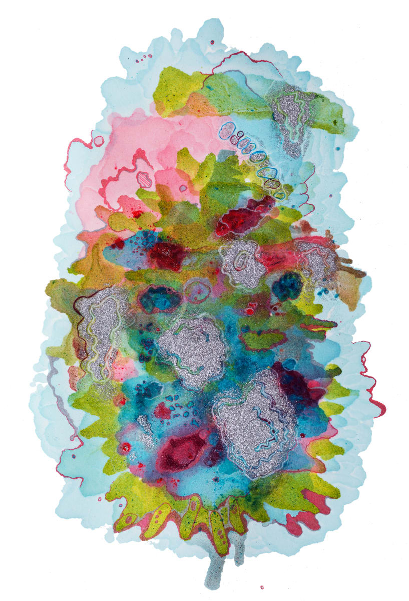 Alcohol Ink Drawing 
