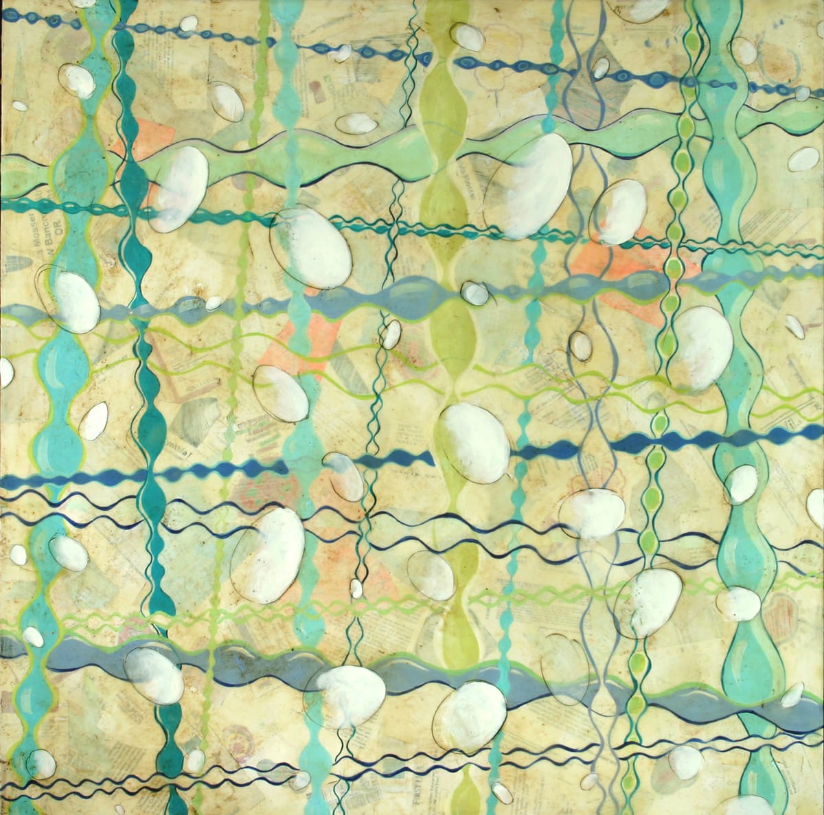 Bubble Lines (blue/green) 