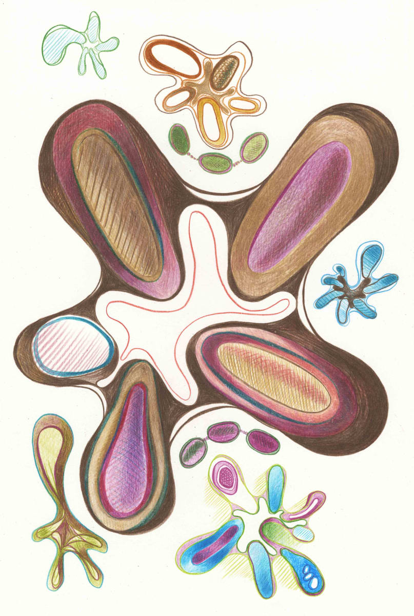 Fraternal Foliage (elements 3) by Cynthia Mosser 