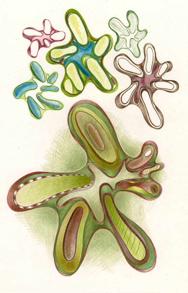 Fraternal Foliage (elements 4) by Cynthia Mosser 