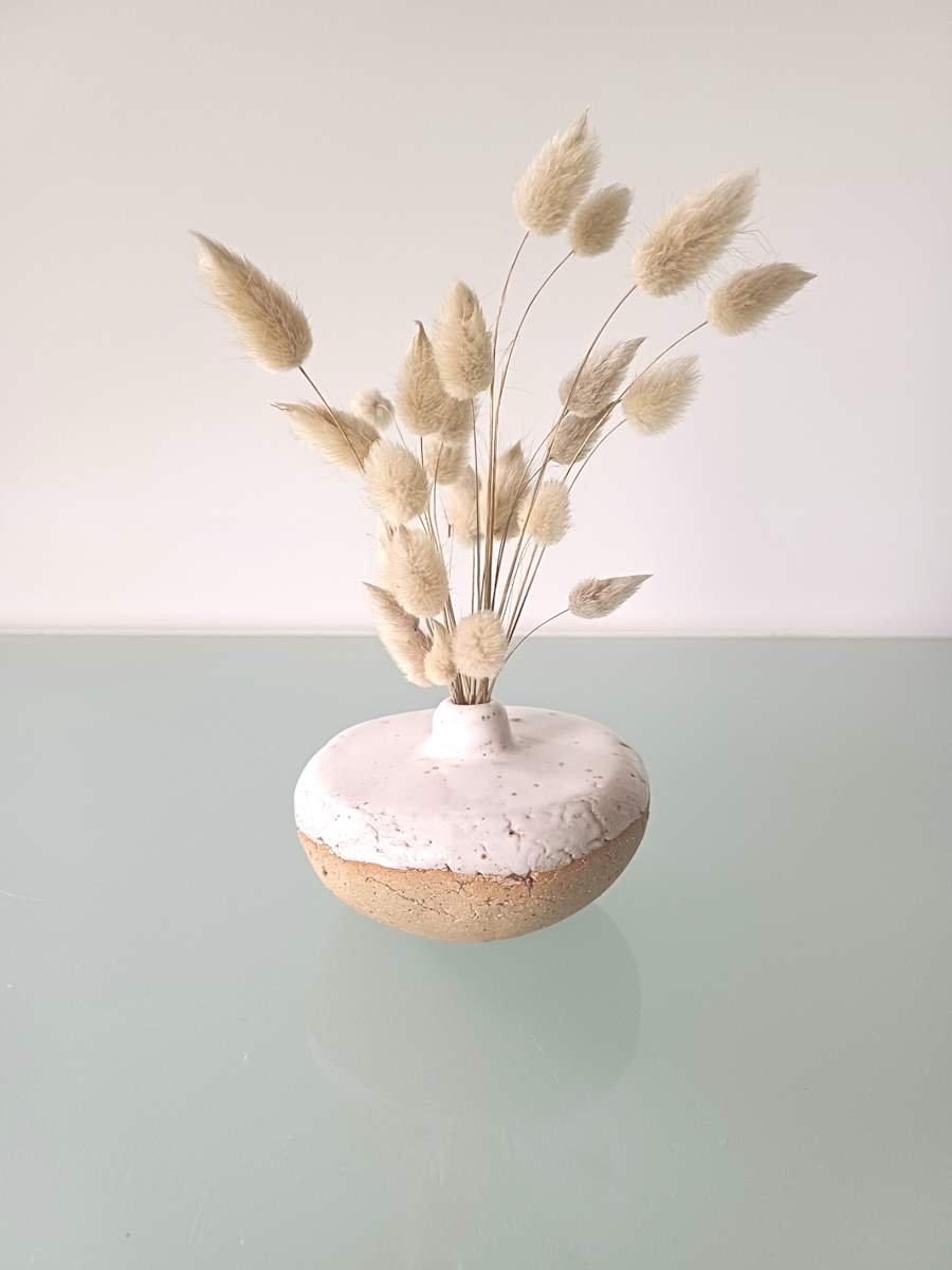 Bunny Tail Vase I mini by Jo Richards Hooker Artist 