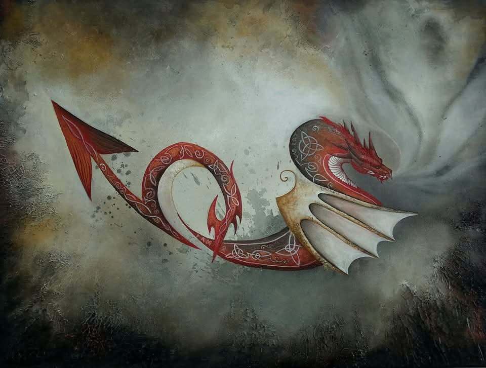 Earth Dragon by Jo Richards Hooker Artist, Image 2.