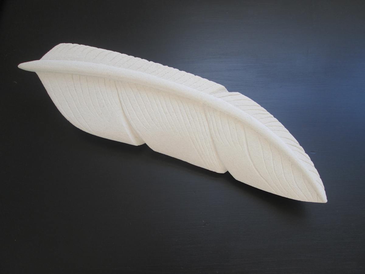 Feather by Jo Richards Mixed Media Artist, Image 1.