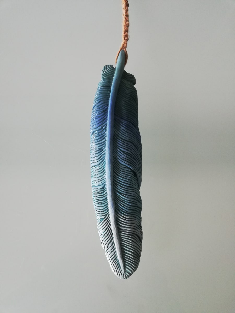 Feather IV by Jo Richards Hooker Artist 