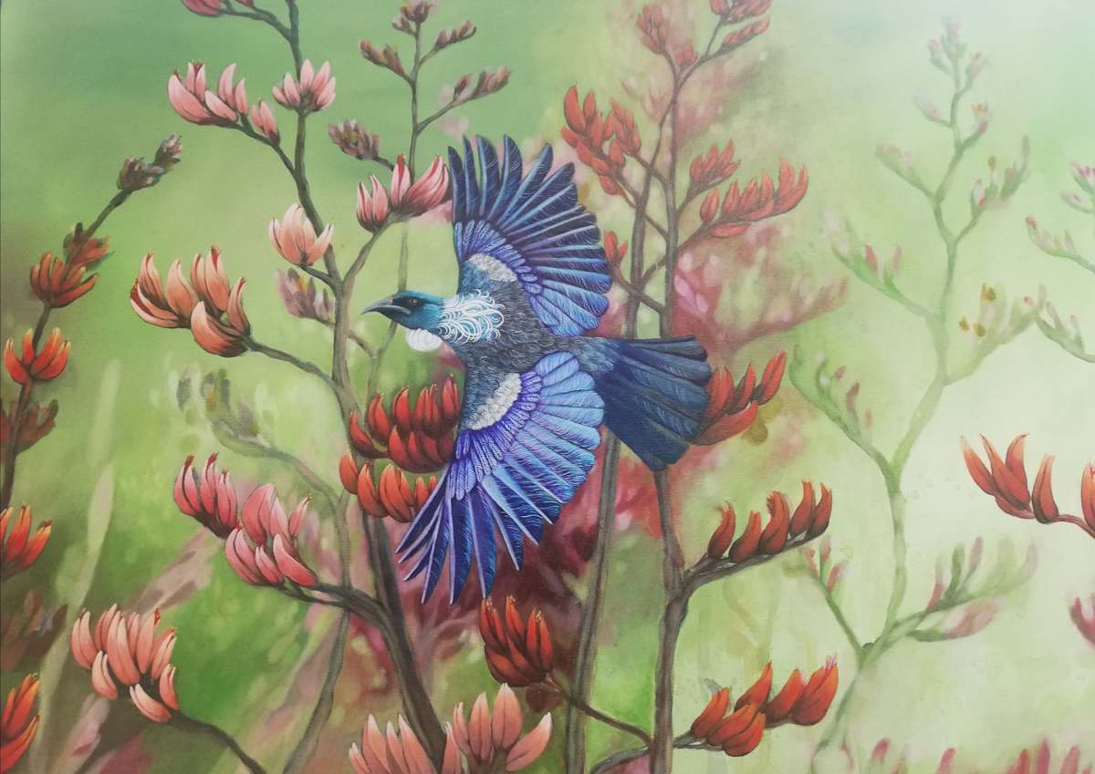 Free Flight by Jo Richards Hooker Artist 