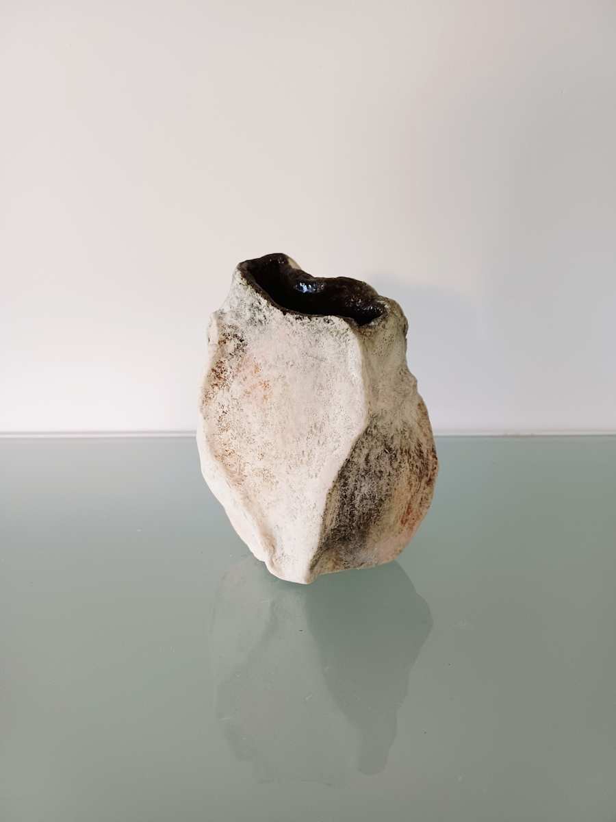 Geode Vase III by Jo Richards Hooker Artist, Image 2.