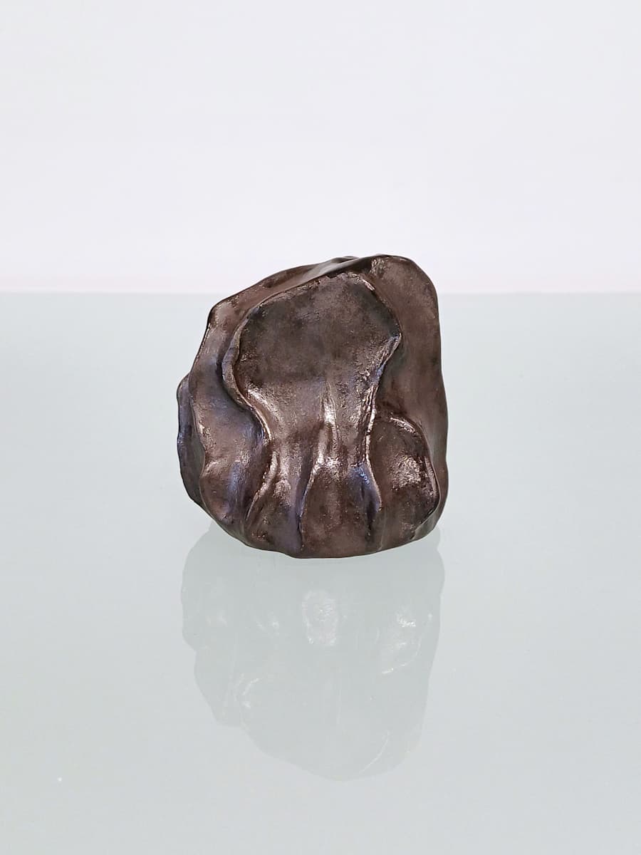 Geode Vase II mini by Jo Richards Hooker Artist, Image 7.