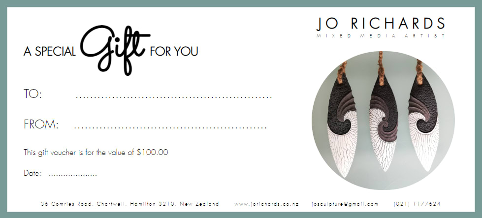 Gift Voucher $100 by Jo Richards Mixed Media Artist  Image: Gift Voucher $100