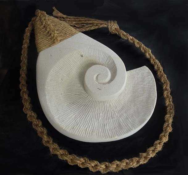 Hanging spiral by Jo Richards Mixed Media Artist, Image 1.