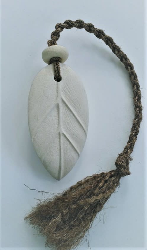 Hanging Leaf by Jo Richards Mixed Media Artist 