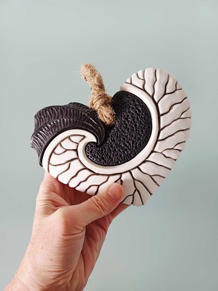 Heart XII by Jo Richards Hooker Artist, Image 3.