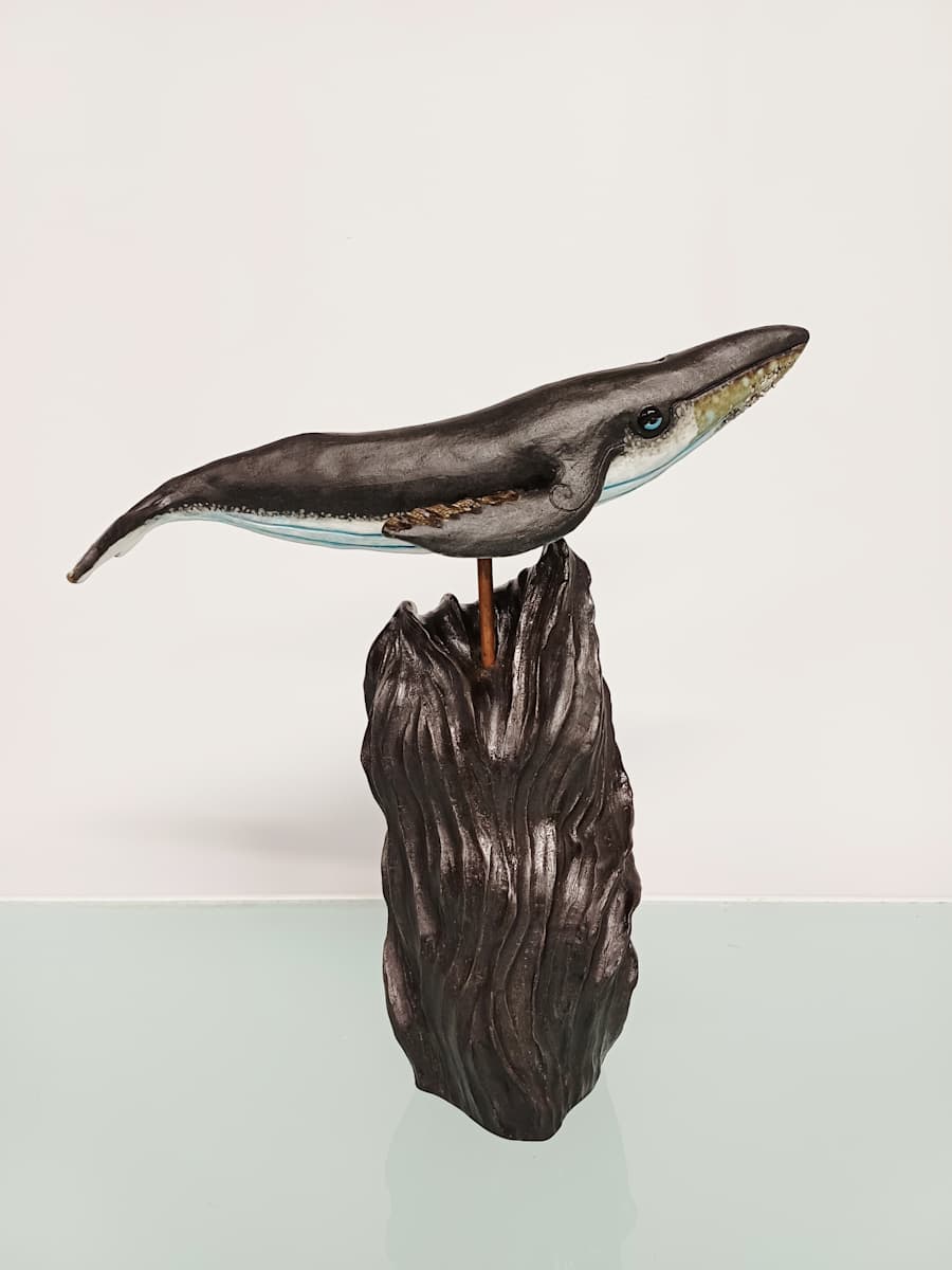 Humpback Whale I by Jo Richards Hooker Artist, Image 6.