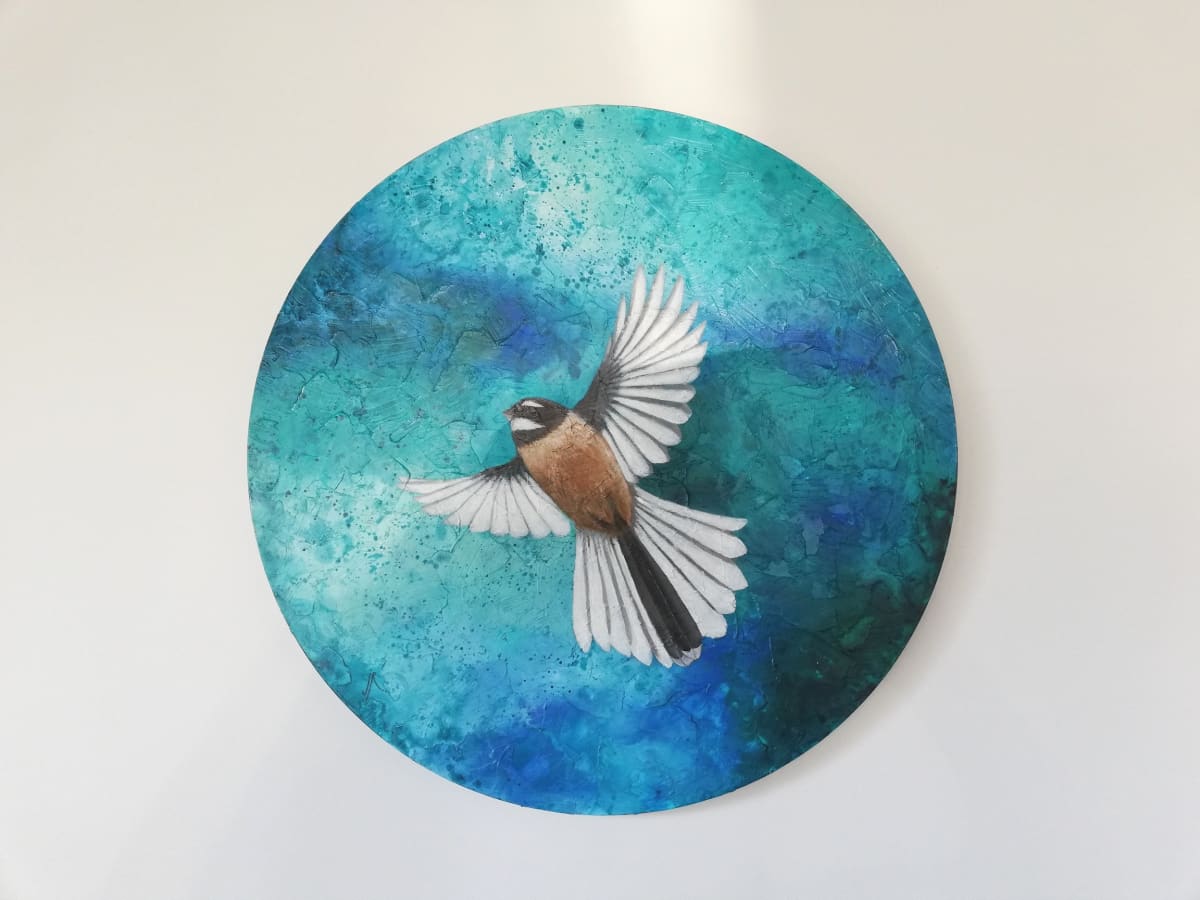 Happy by Jo Richards Hooker Artist 