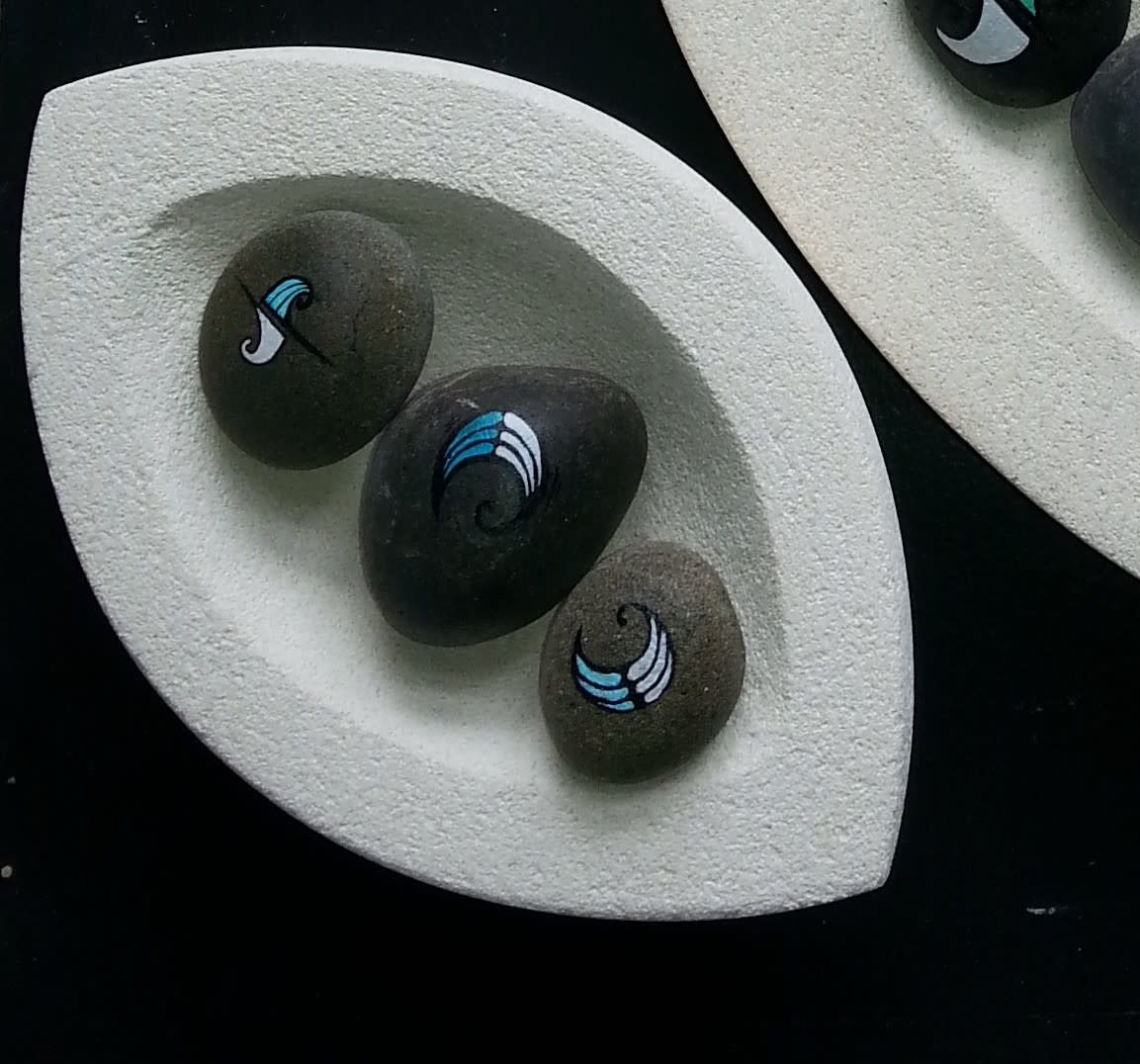 Keeper bowl  by Jo Richards Mixed Media Artist 