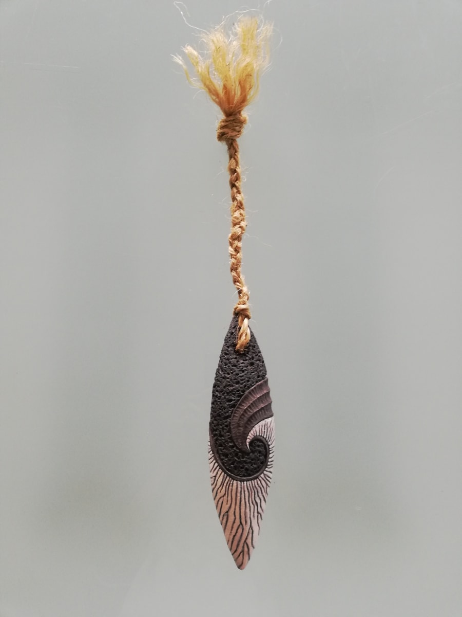 Paddle XII - small by Jo Richards Hooker Mixed Media Artist, Image 3.