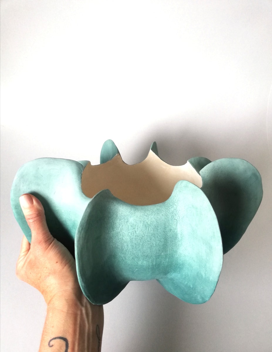 Finned Reef  Bowl I by Jo Richards Hooker Artist 