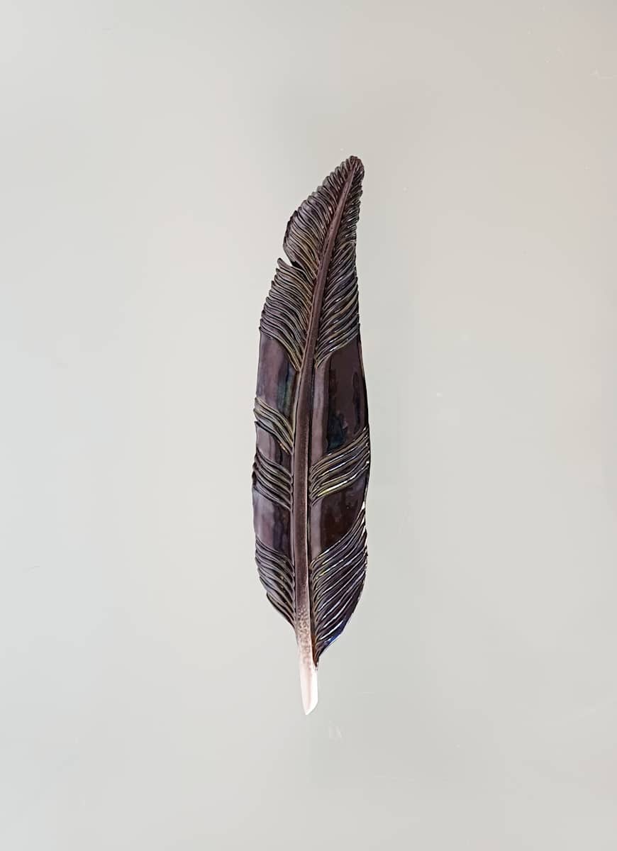 Tui Feather II by Jo Richards Hooker Artist, Image 9.