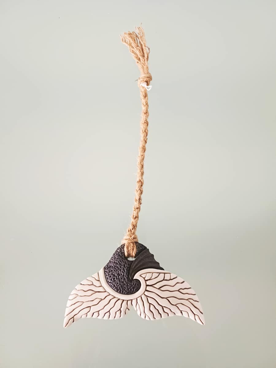 Whale Tail LXX X (small) by Jo Richards Hooker Artist, Image 3.