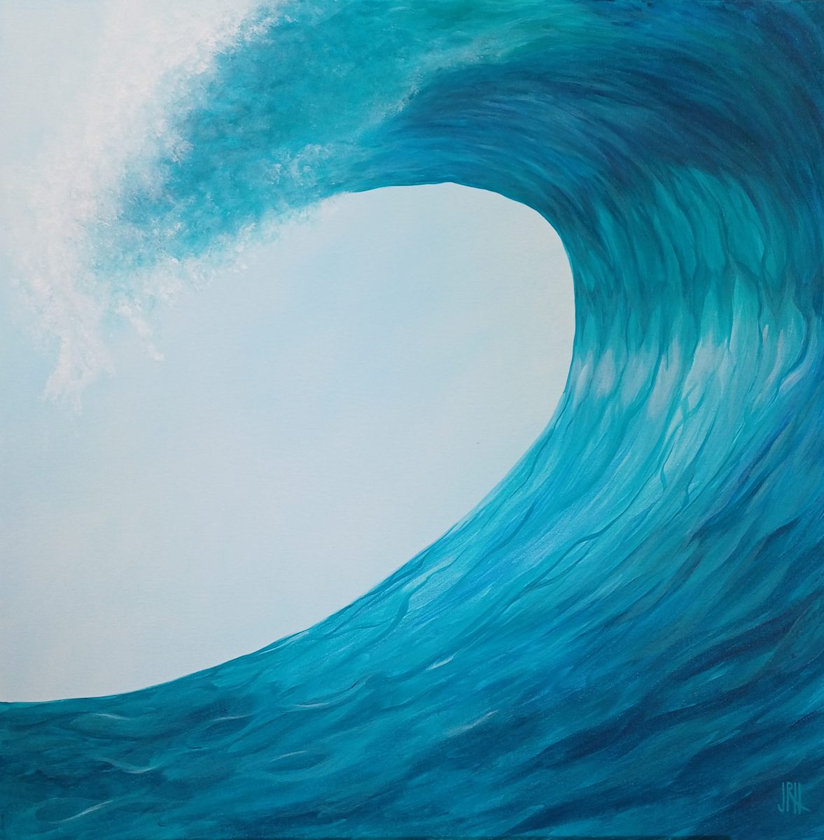 Wave - in the pocket by Jo Richards Hooker Artist, Image 1.