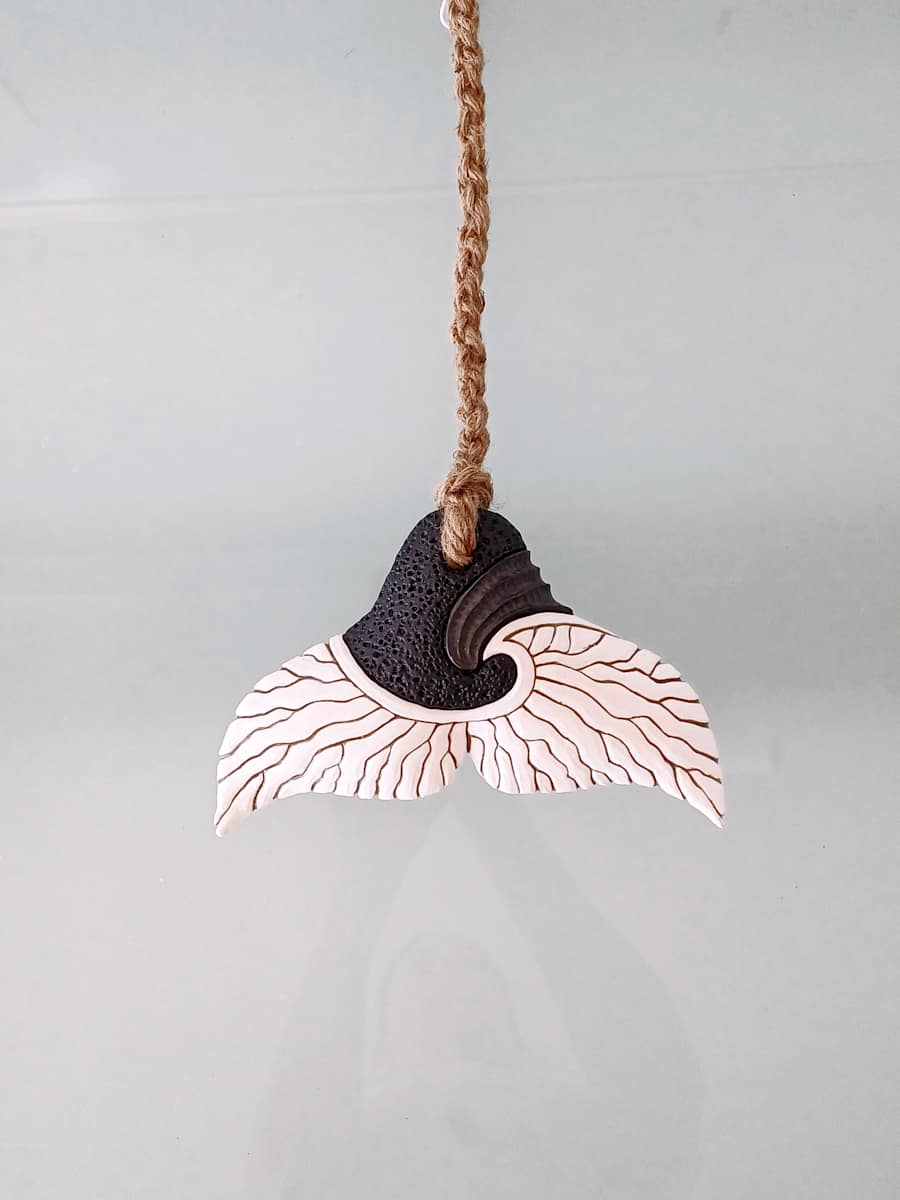 Whale Tail L IV (small) by Jo Richards Hooker Artist 