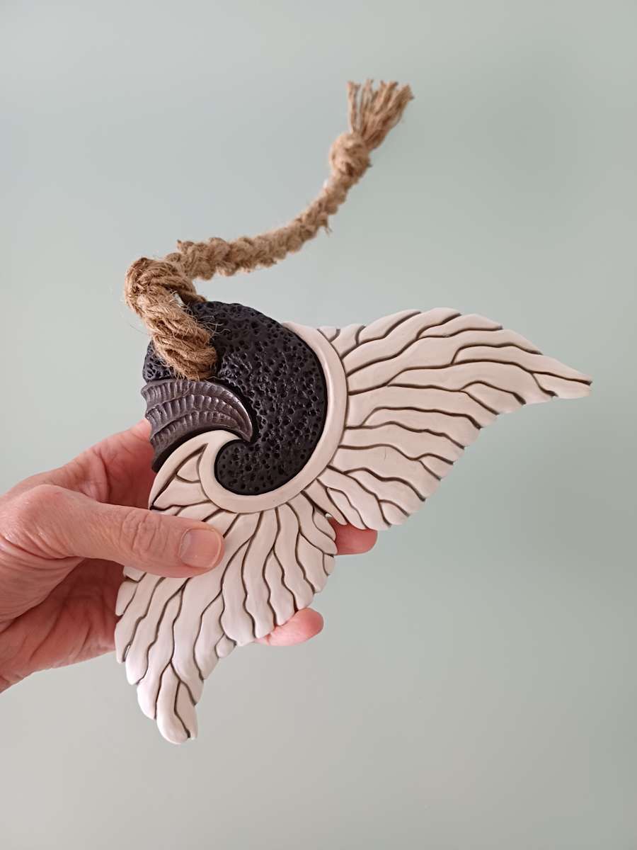 Whale Tail LX IX (small) by Jo Richards Hooker Artist 
