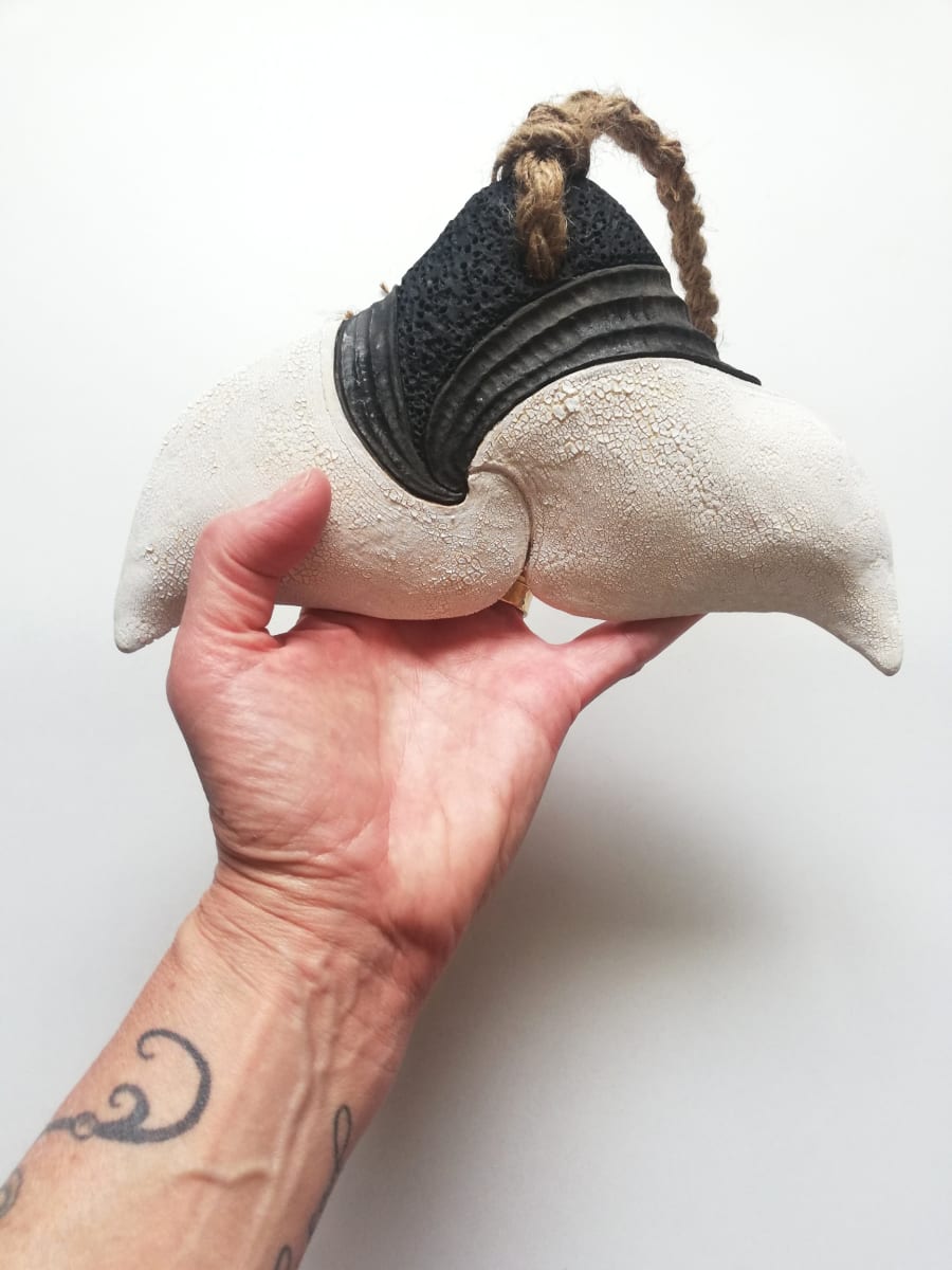 Whale Tail XII  small by Jo Richards Hooker Artist 