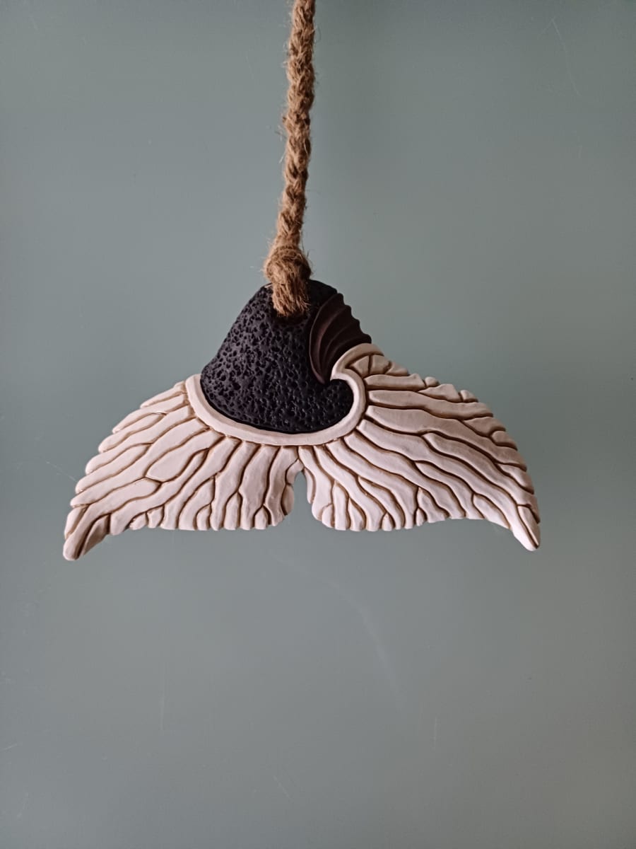 Whale Tail XXX VIII small by Jo Richards Hooker Artist 