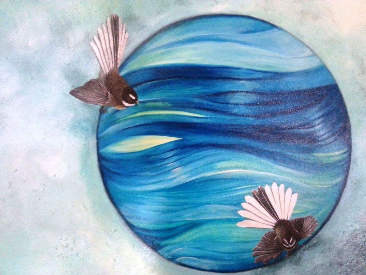 Woven Time by Jo Richards Mixed Media Artist 