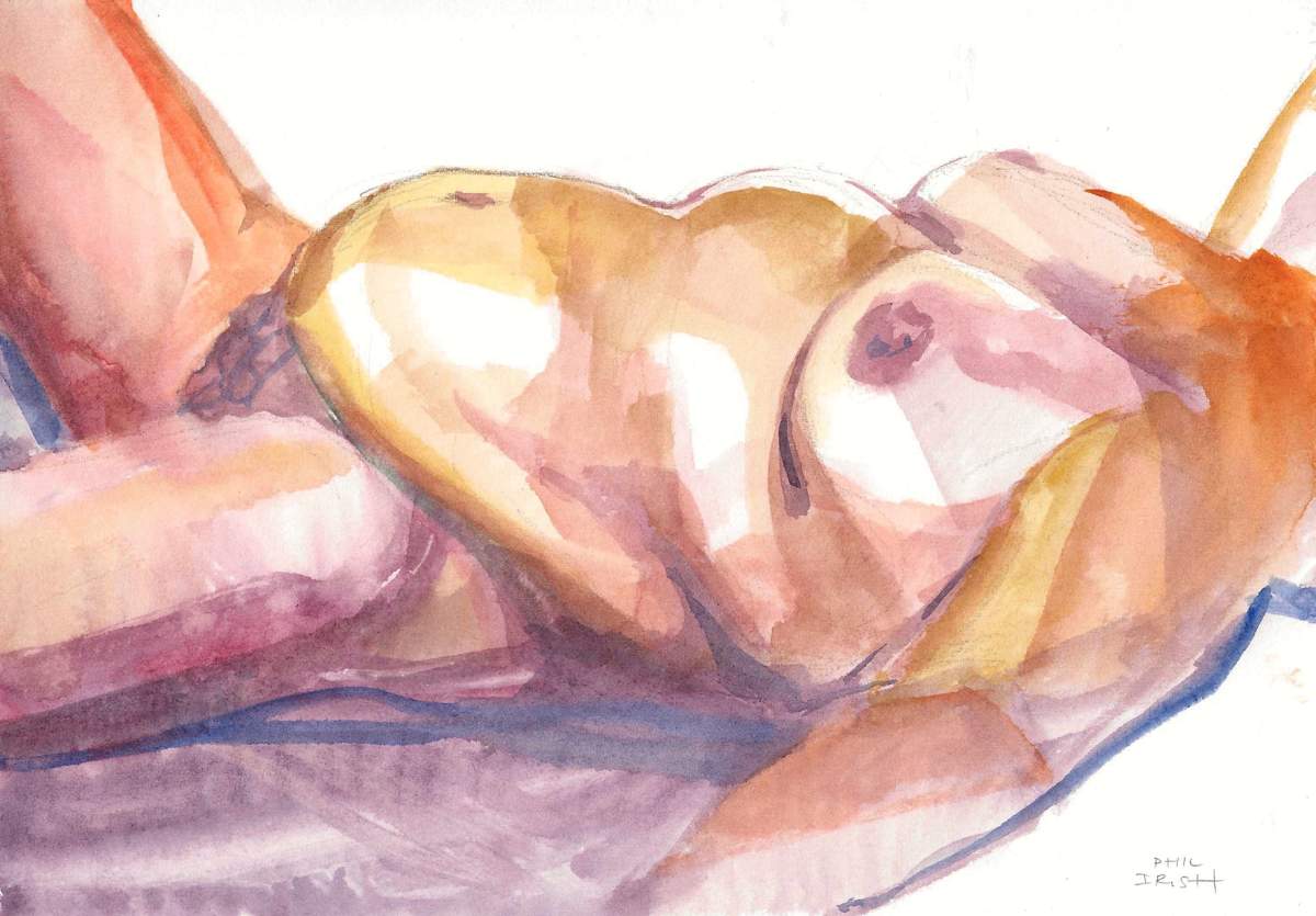 Reclining Figure by Phil Irish, Image 1.