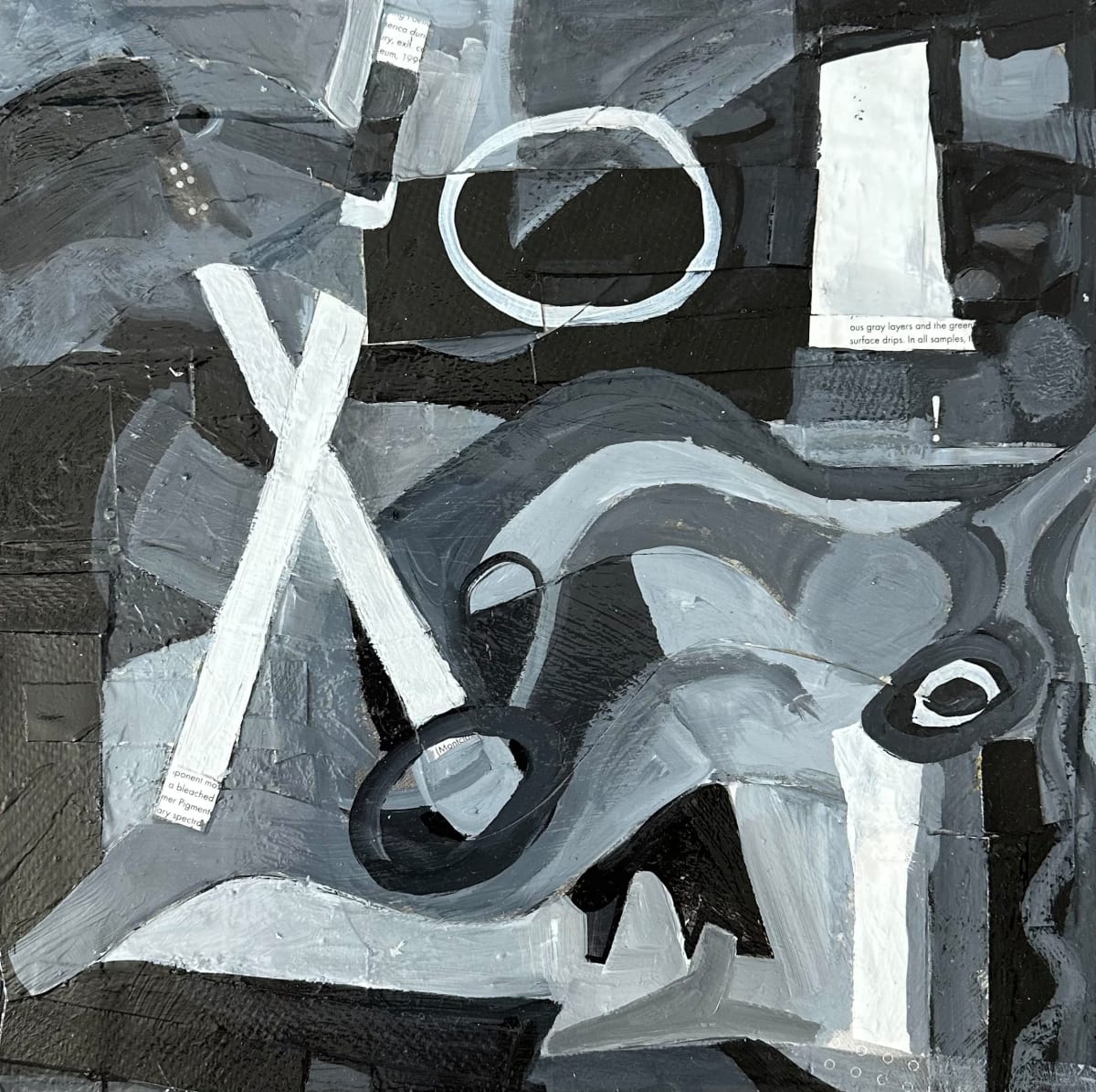 B & W Collage by Courtney Cotton, Image 1.