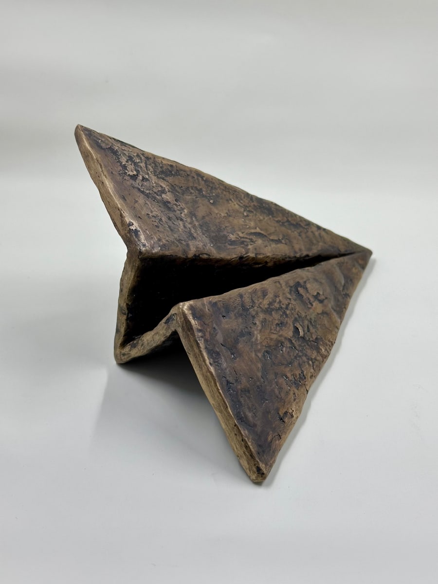 Paper Airplane Bronze by Courtney Cotton  Image: Paper Airplane bronze Sculpture