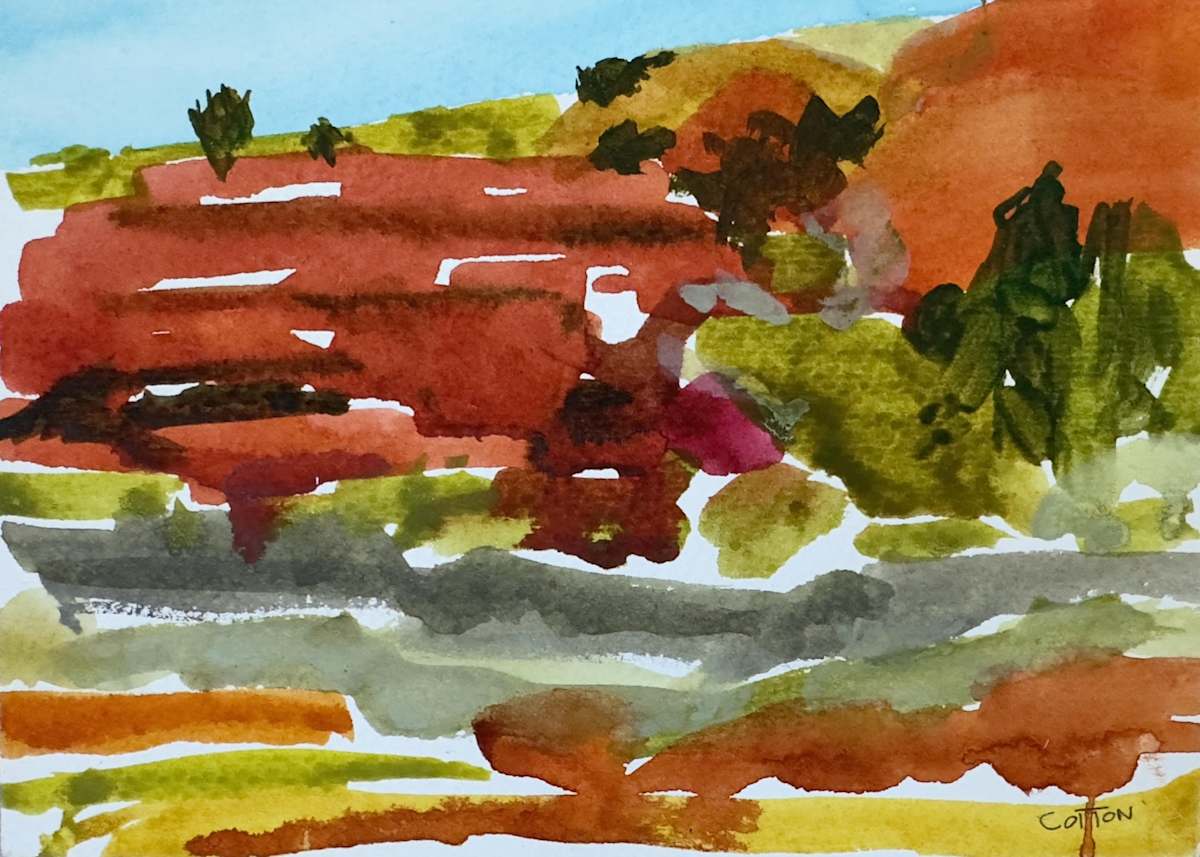 Johnny Behind the Rocks Trail System,  WY by Courtney Cotton 