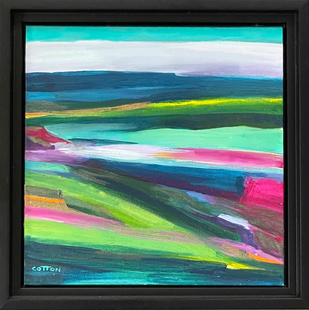Bright  Miniature Landscape by Courtney Cotton, Image 8.