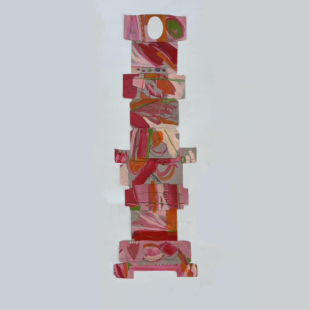 White Space Totem by Courtney Cotton 