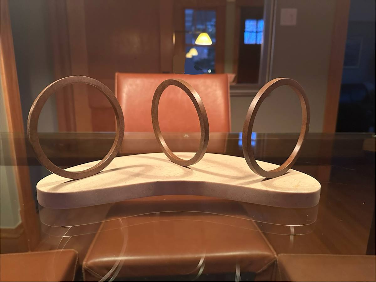 The Circle Conversation Maquette - 3P by Courtney Cotton 